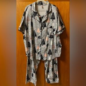 Shirley & Stone Boutique Christmas  PJ Set